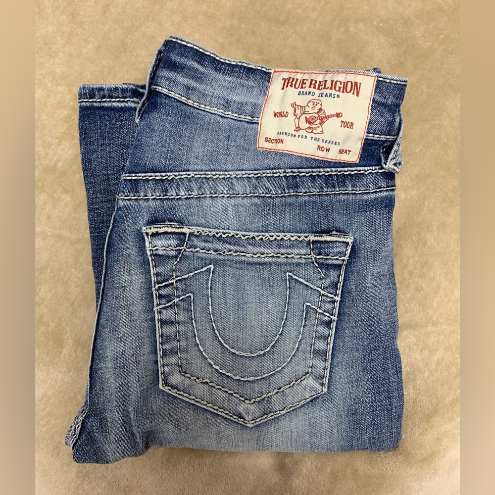 True Religion Becca Mid Rise Bootcut Jeans size 26
